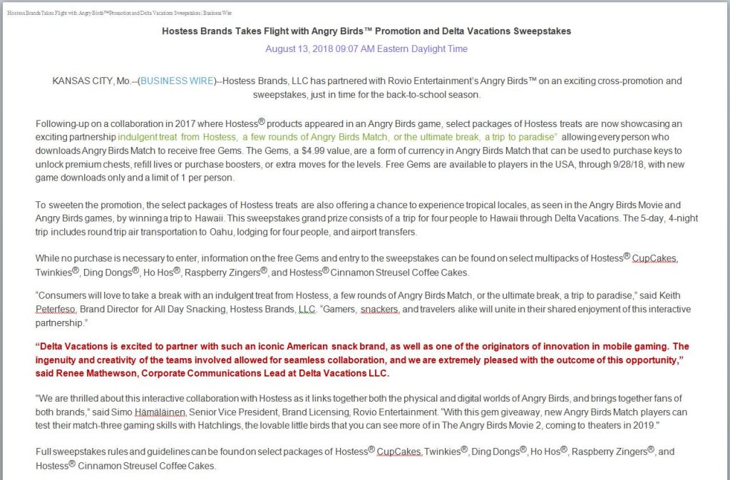 Click here to view full press release